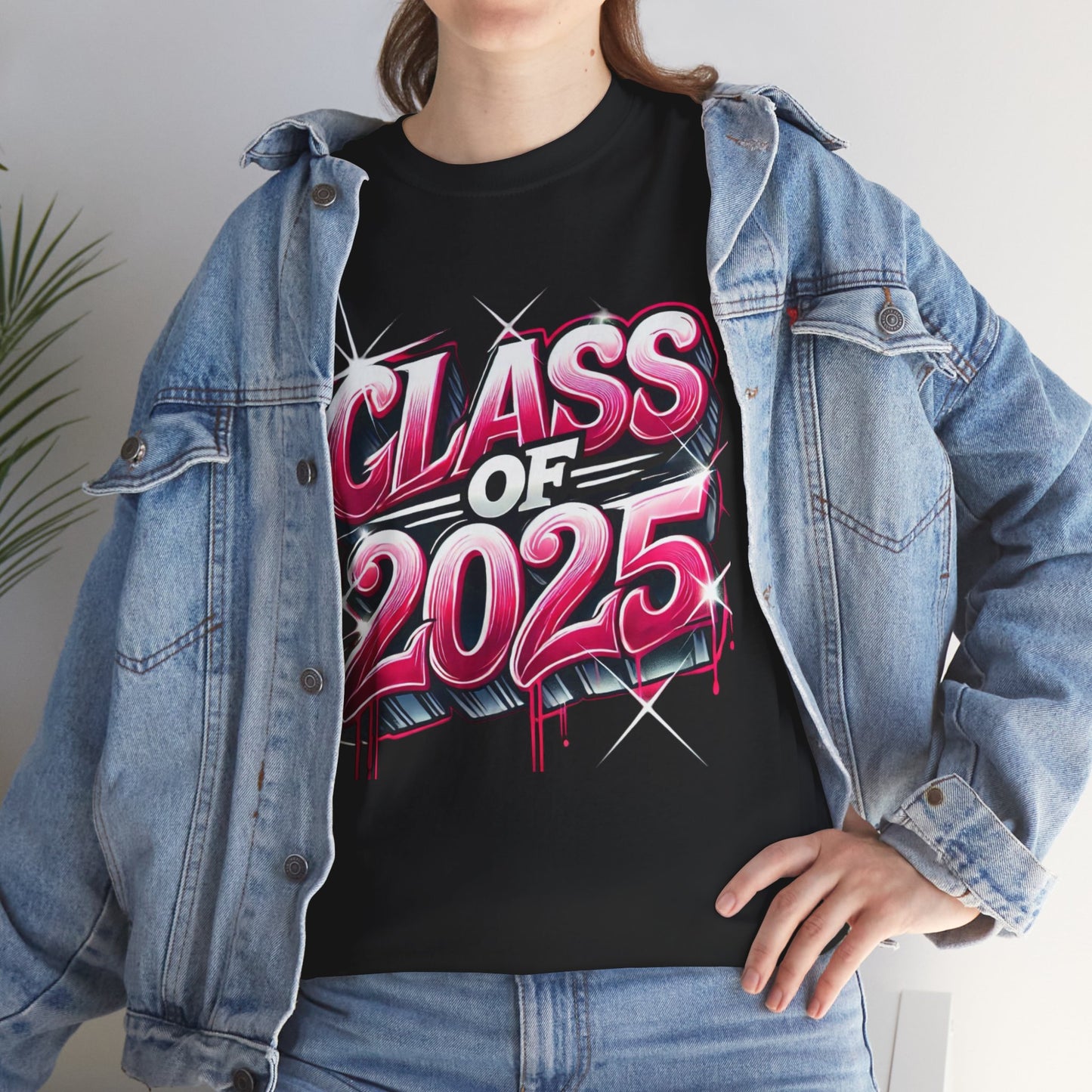 Class of 2025 Unisex Heavy Cotton Tee - Graduation Celebration Shirt