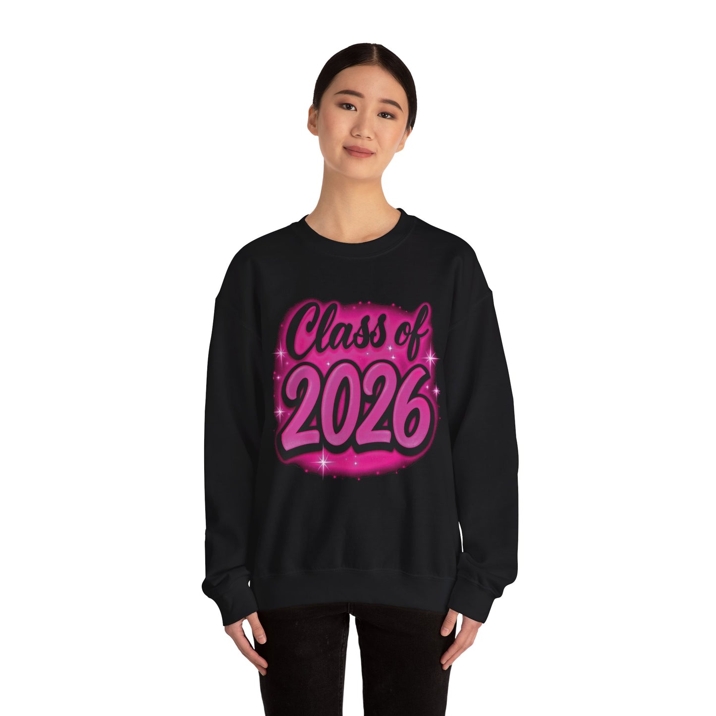 Class of 2026 Graduation Airbrush, Sweatshirt Graduation
