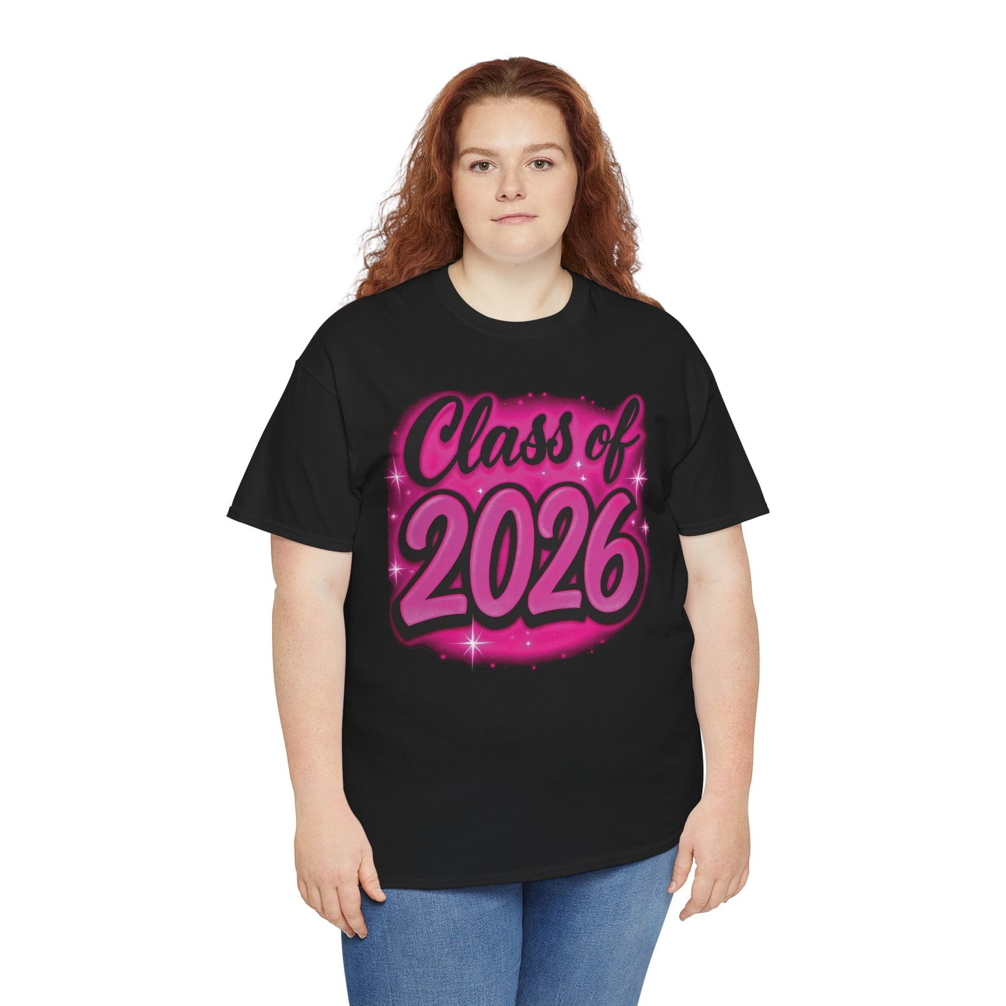 Class of 2026 Tee | Graduation T-Shirt Airbrush graffiti style