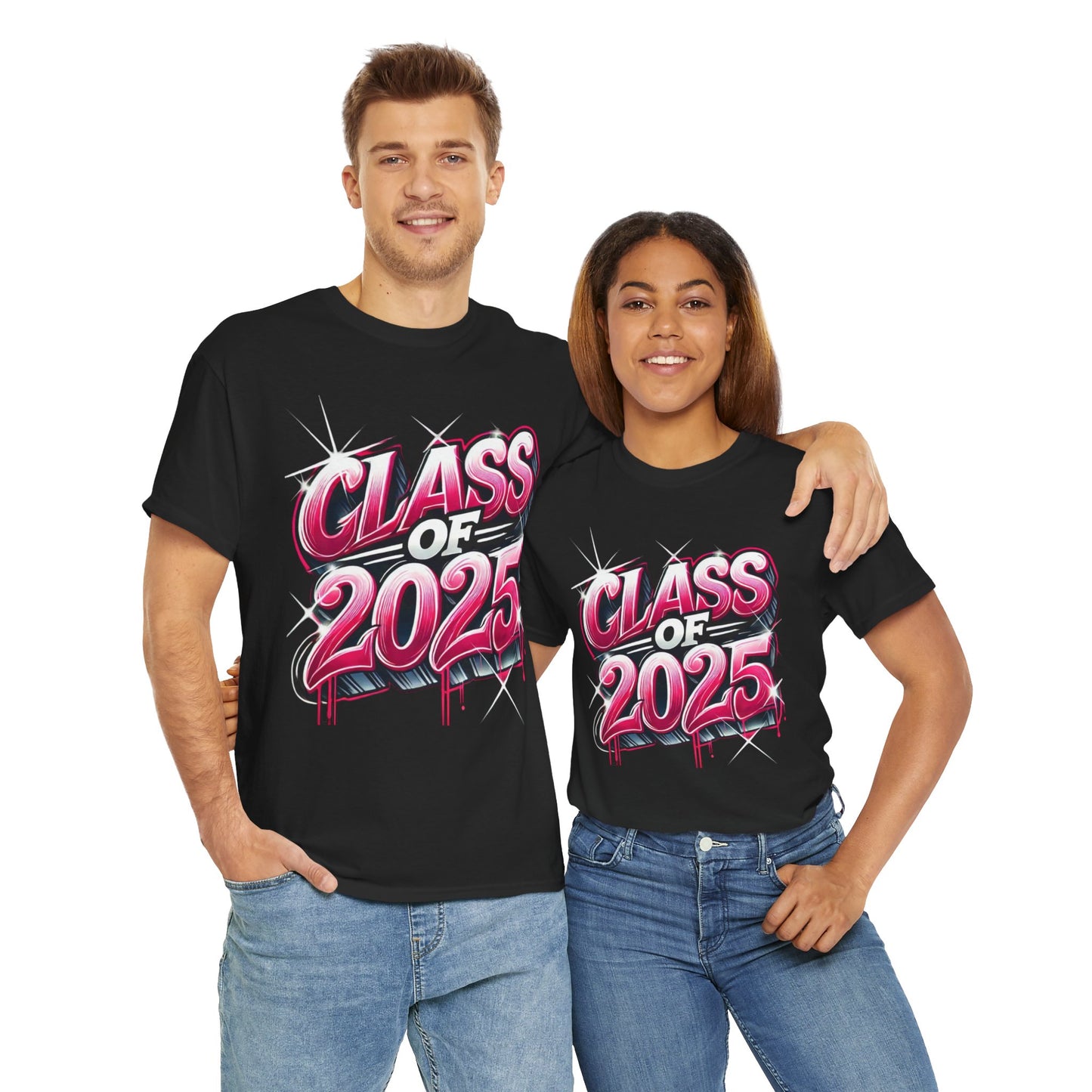 Class of 2025 Unisex Heavy Cotton Tee - Graduation Celebration Shirt