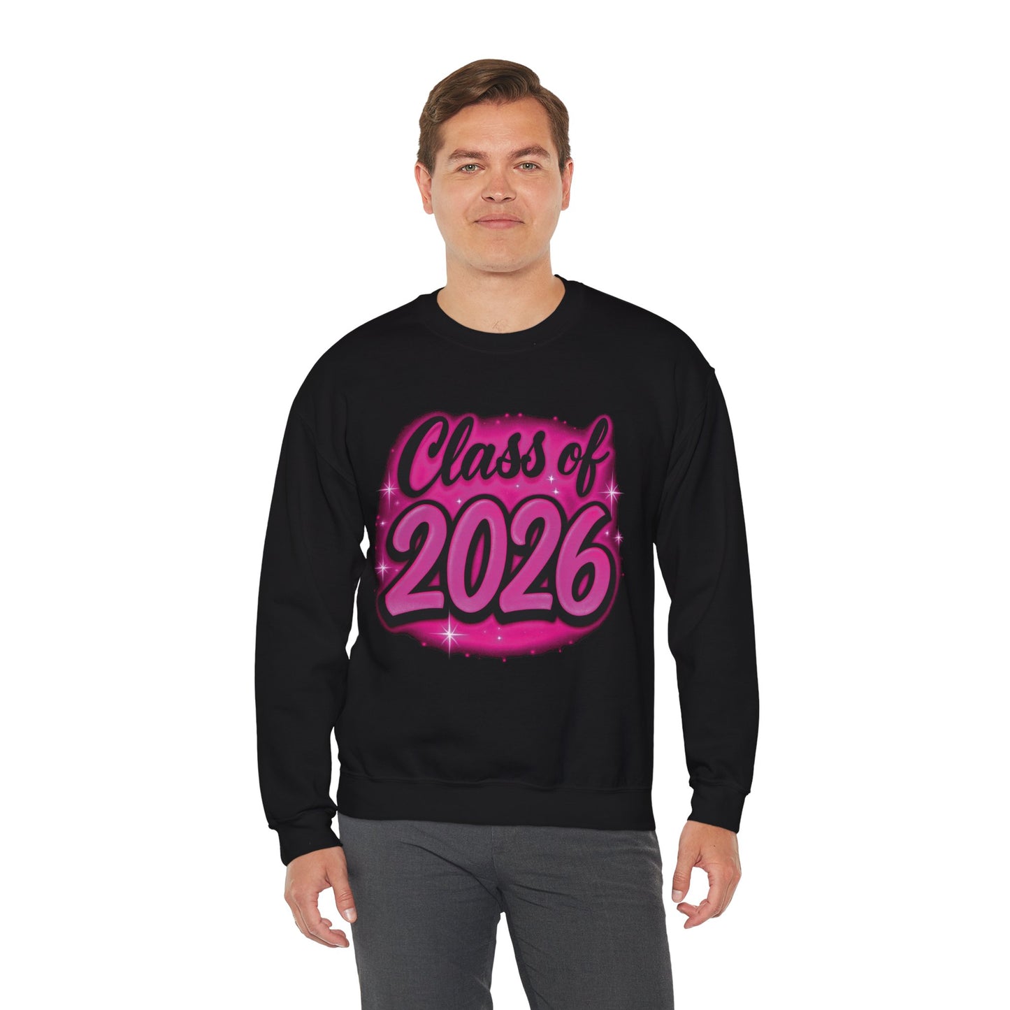 Class of 2026 Graduation Airbrush, Sweatshirt Graduation
