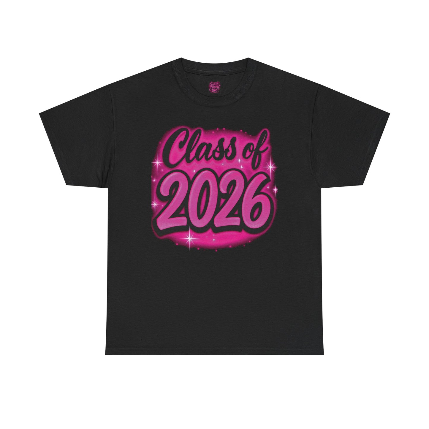 Class of 2026 Tee | Graduation T-Shirt Airbrush graffiti style