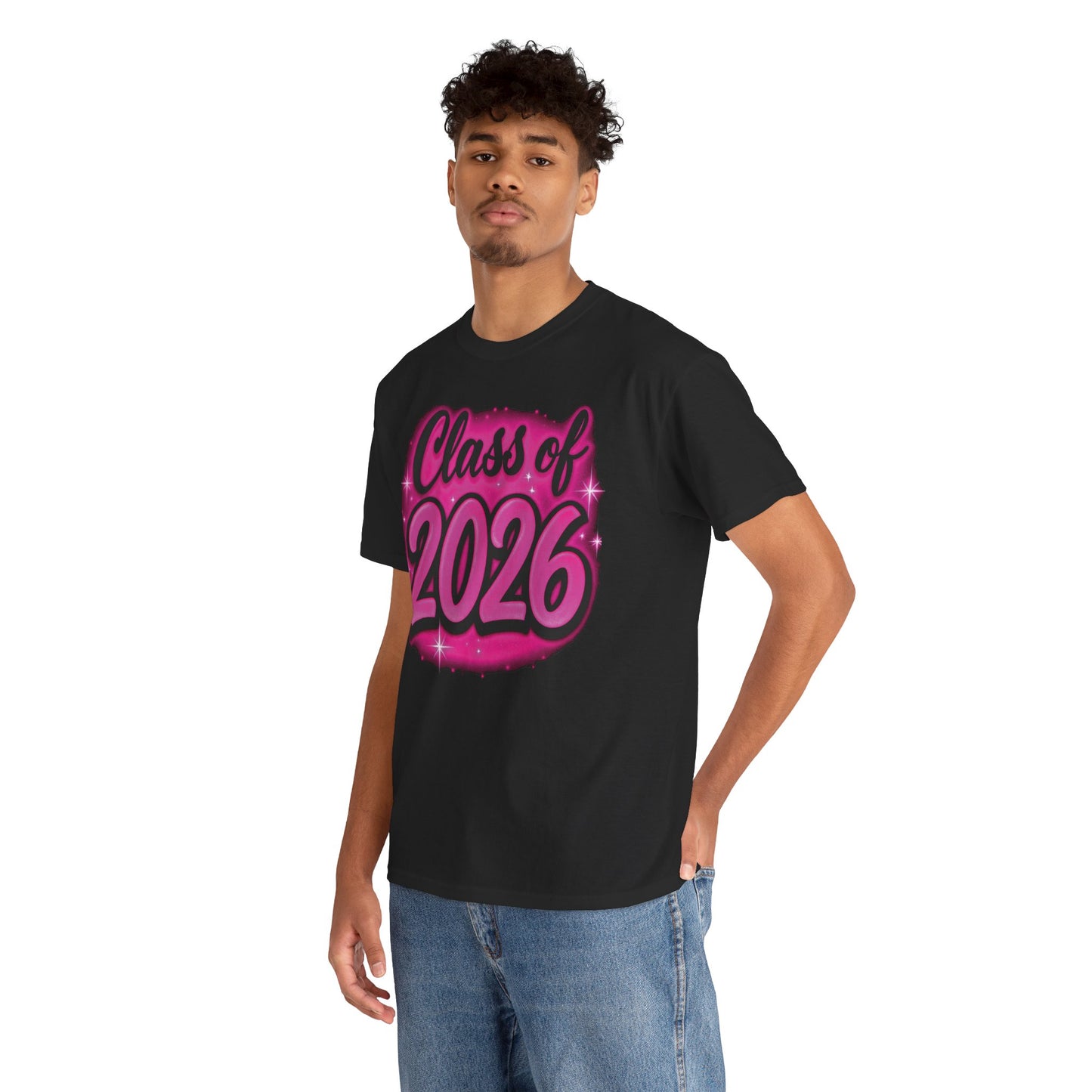 Class of 2026 Tee | Graduation T-Shirt Airbrush graffiti style