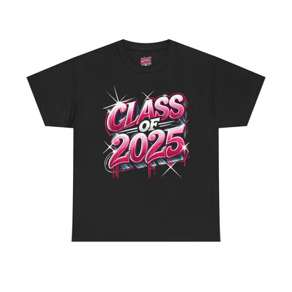 Class of 2025 Unisex Heavy Cotton Tee - Graduation Celebration Shirt