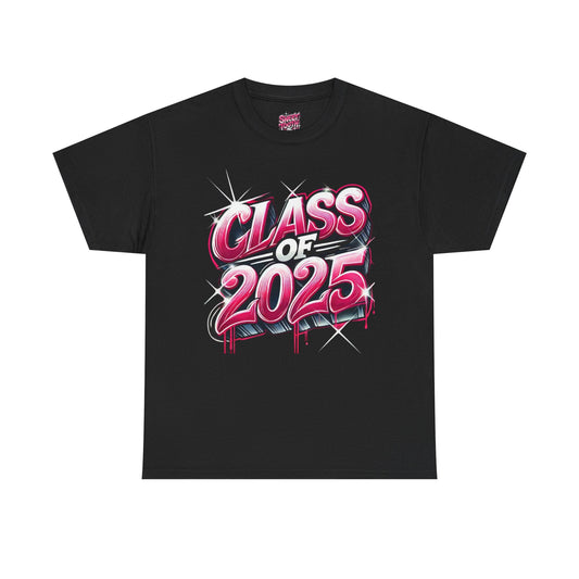 Class of 2025 Unisex Heavy Cotton Tee - Graduation Celebration Shirt