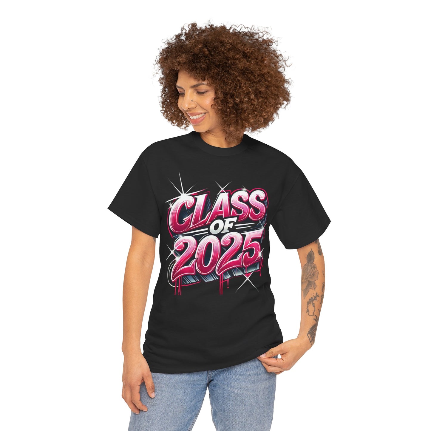 Class of 2025 Unisex Heavy Cotton Tee - Graduation Celebration Shirt