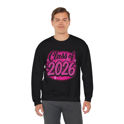 Class of 2026 Graduation Airbrush, Sweatshirt Graduation
