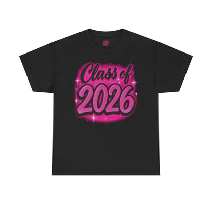 Class of 2026 Tee | Graduation T-Shirt Airbrush graffiti style