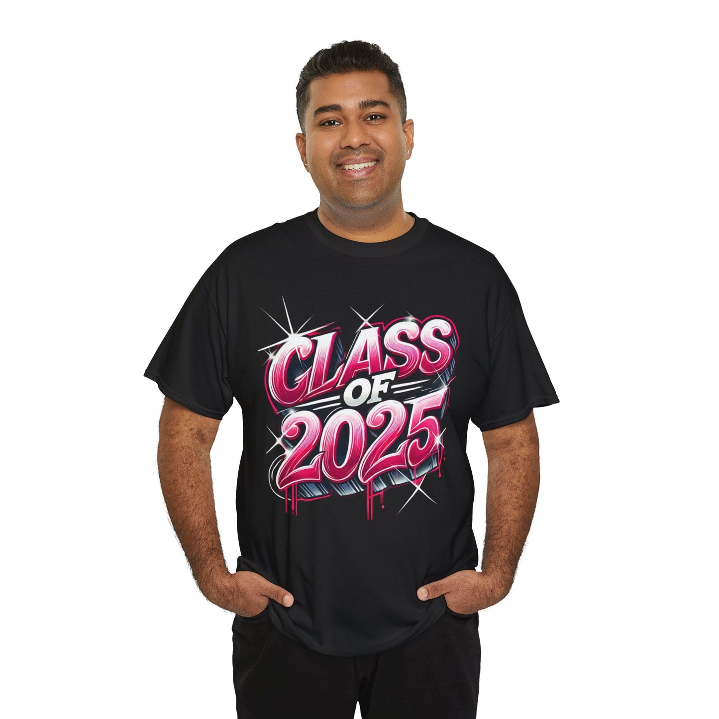 Class of 2025 Unisex Heavy Cotton Tee - Graduation Celebration Shirt